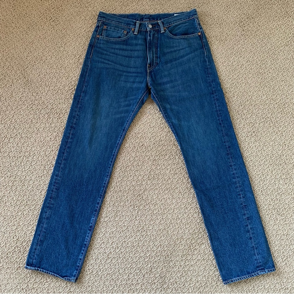 Levi’s 505 Made in USA Cone Denim 34x34
